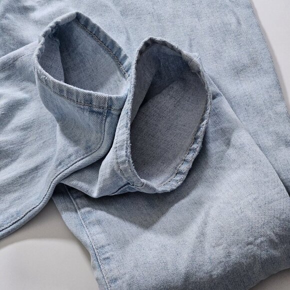 AG Adriano Goldschmied Jeans Womens 28R Blue High Rise Ex Boyfriend Slouchy Slim - Picture 15 of 16